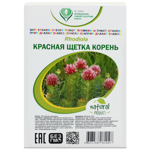 Красная щетка корень при заболевании эндокринной системы, головной боли, спазмах, бесплодии, цистита