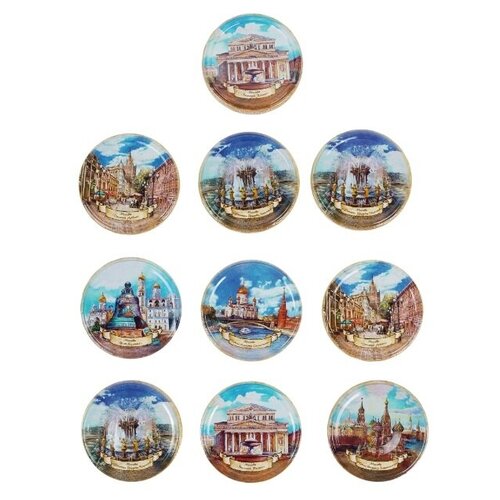 Набор крышек Твист-офф III-82 «Москвичка» 10 шт.