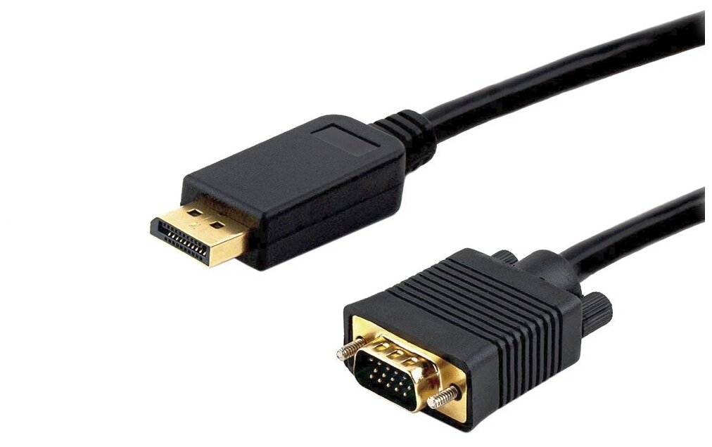 Кабель DisplayPort - VGA, M/M, 1.8 м, экр, Cablexpert, CCP-DPM-VGAM-6