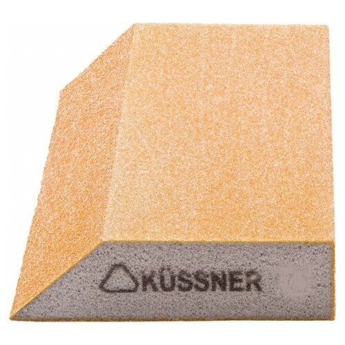 Шлифовальный брусок KUSSNER Р240, трапеция Soft, 125x90x25 мм 1000-250240