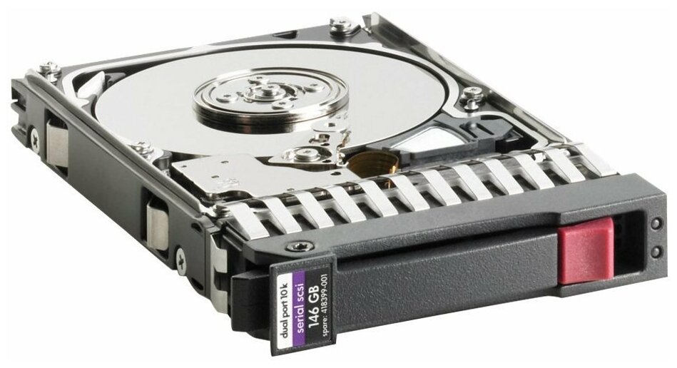 Жесткий диск HP 146-GB 3G 10K 25 DP SAS HDD DG0146BARTP 800700₽