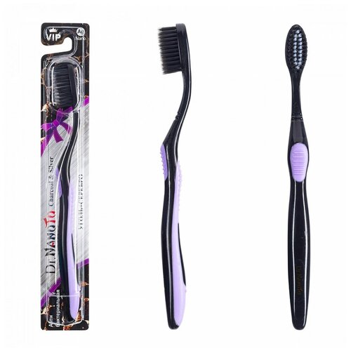 Зубная щетка Dr.NanoTo Charcoal & Nano Silver