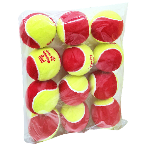 Теннисные мячи Tennis Technology Red x12 теннисные мячи balls unlimited red x12pcs bag