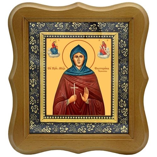 екатерина черкасова преподобномученица послушница икона на холсте Екатерина Черкасова, преподобномученица, послушница. Икона на холсте.