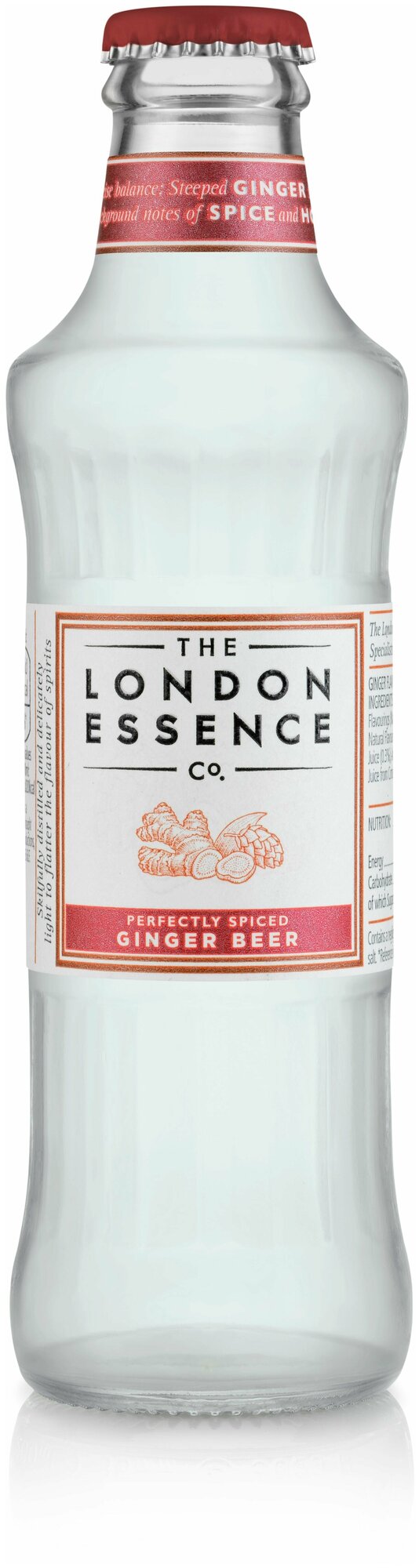 Напиток газированный London Essence Perfectly Spiced Ginger Beer (Джинжер Бир) 0,20л, стекло, 1шт