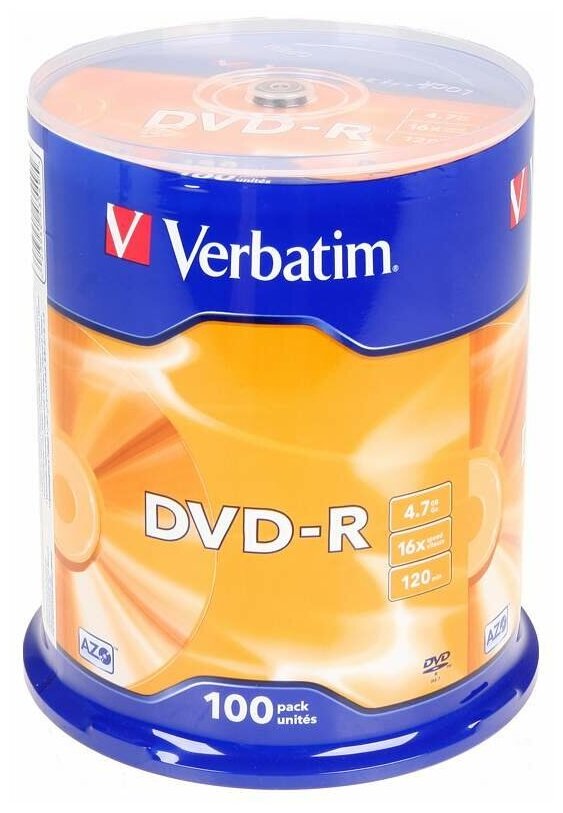 DVD-R набор дисков Verbatim - фото №3