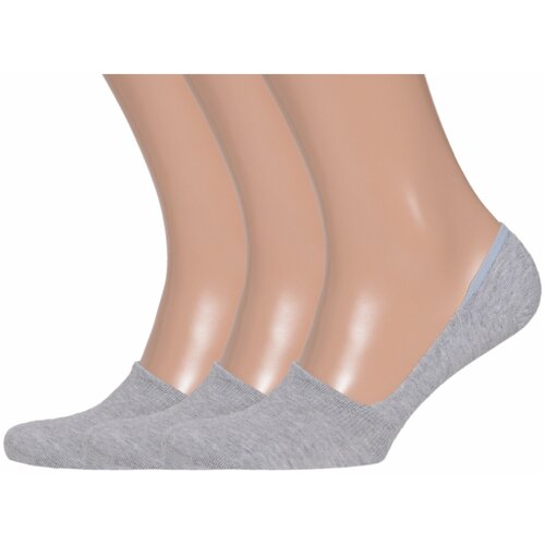 фото Мужские носки rusocks, 3 пары, размер 29-31 (44-46), серый