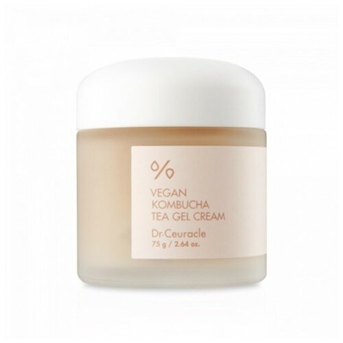 Веганский гель-крем с чаем комбуча Dr Ceuracle Vegan Kombucha Tea Gel Cream