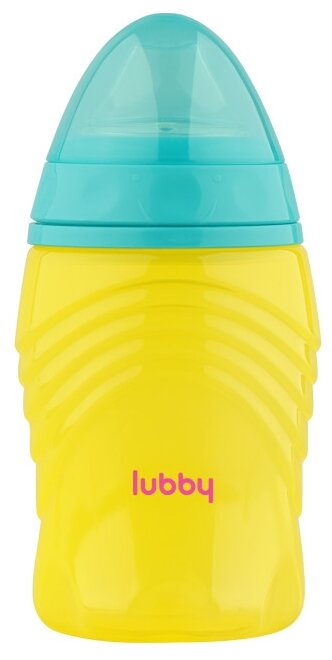 Поильник-непроливайка Lubby 28527, 300 мл. желтый