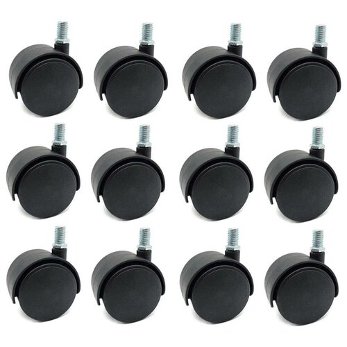 Колесная опора (штырь-М8), D50 мм (Комплект 12 шт)