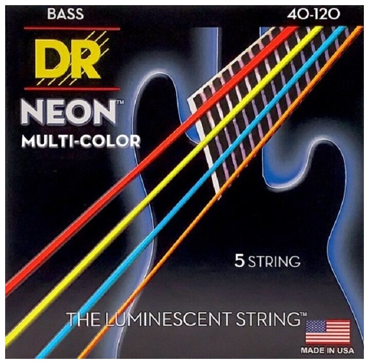 DR Strings NMCB5-40 Струны для 5-струнной бас-гитары