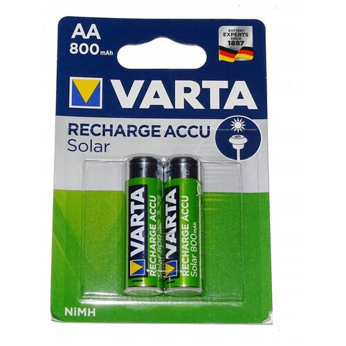 АКБ VARTA HR6-2BL AA 1.2V 800 mAh Комплект 2шт. Ni-MH акб varta hr6 2bl aa 1 2v 800 mah комплект 2шт ni mh