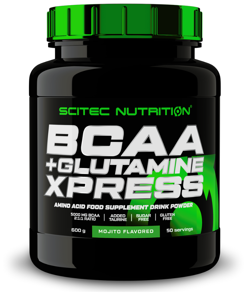 Scitec Nutrition BCAA+Glutamine Xpress 600 гр, мохито