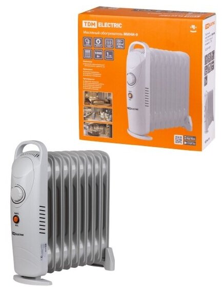 Масляный радиатор Tdm Electric МИНИ-9 (SQ2501-0909)