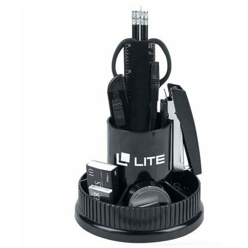 Вращающийся настольный набор LITE башня DOL03-12/Bk