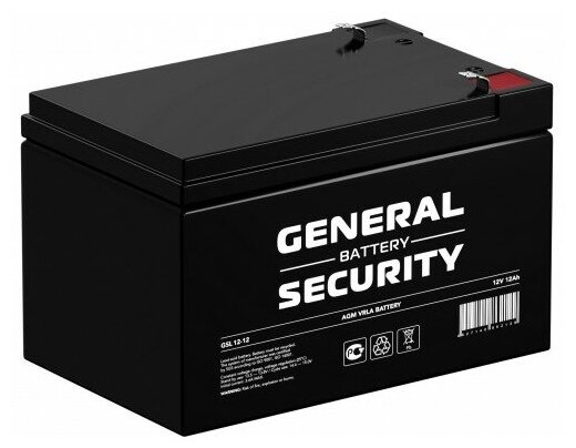 Аккумуляторная батарея General Security GSL12-12