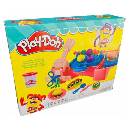 Игровой набор для лепки Play-Doh Бургер-Гриль / Плей До Гриль