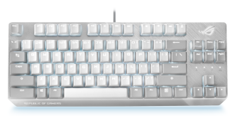 Игровая клавиатура Asus ROG Strix Scope TKL NX Red (90MP02B6-BKRA00)