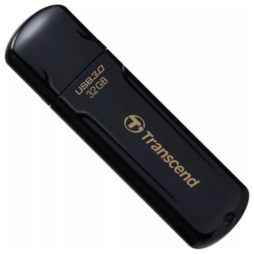 Флеш-диск 32 GB, TRANSCEND Jetflash 700, USB 3.0, черный, TS32GJF700