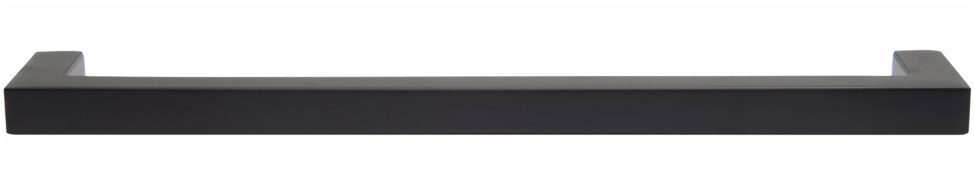 Ручка мебельная QUADRA , 256 мм, цвет - черный матовый, RS043BL - фотография № 5