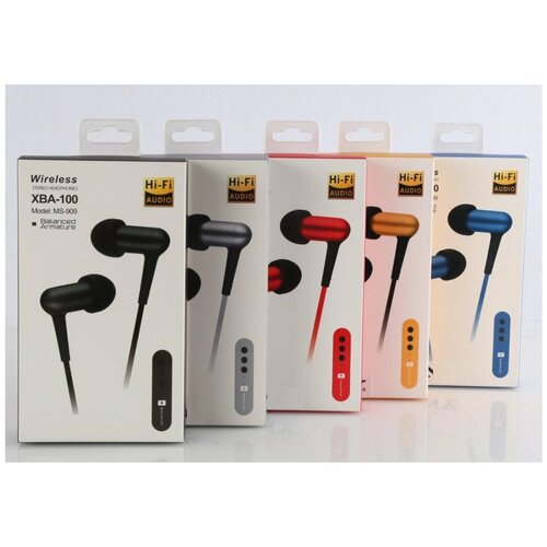 Беспроводные наушники с микрофоном NGY XBA-100 Gold 59900₽