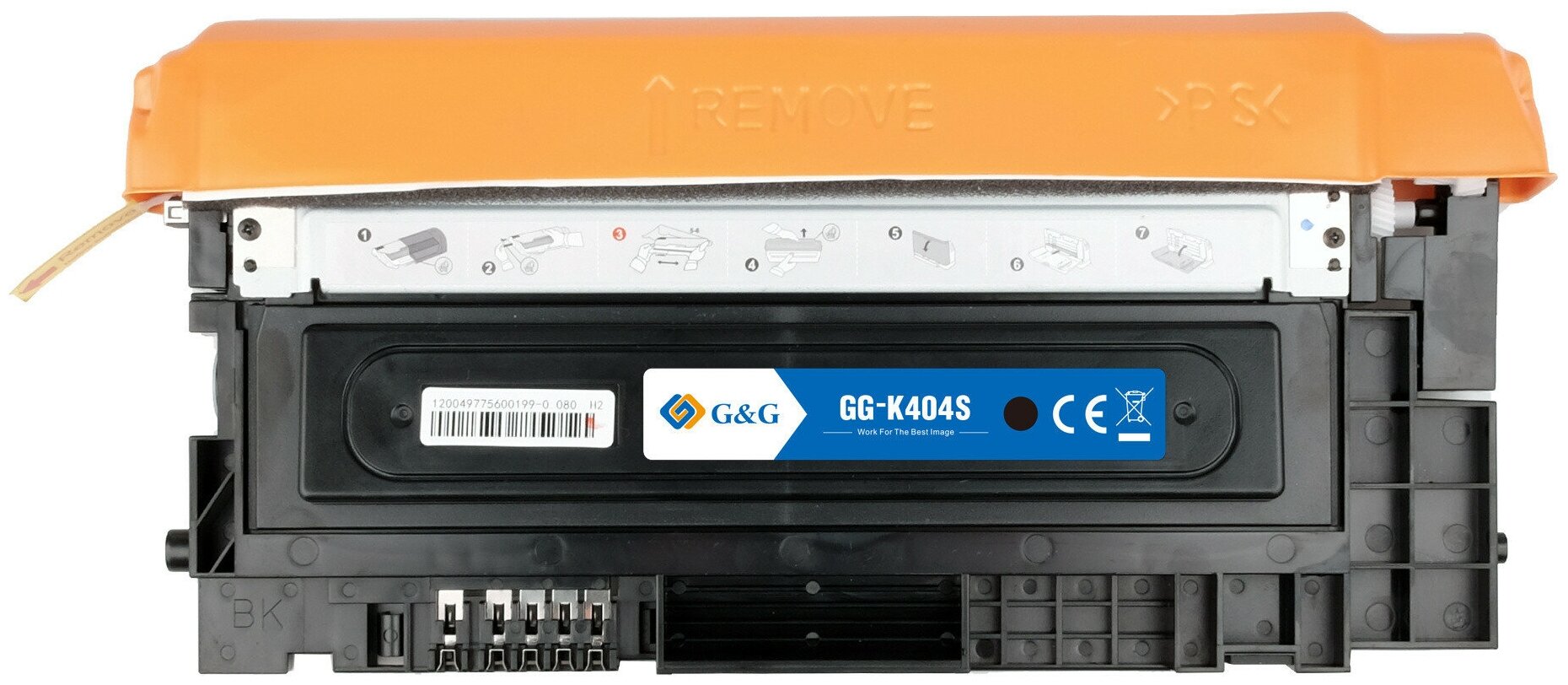 Картридж лазерный G&G GG-K404S черный (1500стр.) для Samsung SL-C430/C430W/C480/C480W/C480FW