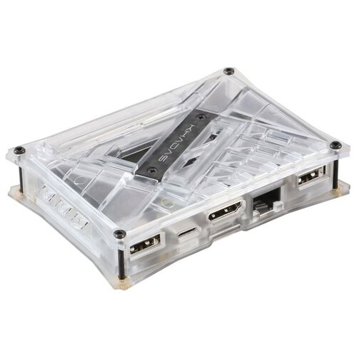 Корпус Khadas DIY Case Transparent VIMs DIY Case, Transparent, with heavy metal plate