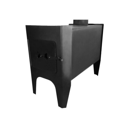 Дровяная печь       УЗПО Оптима 31 см 49 см 54 см черный 30 м³ сталь