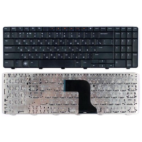 Клавиатура keyboard NSK-DRASW 0R для ноутбука Dell Inspiron 15R N5010 M5010 черная 775₽