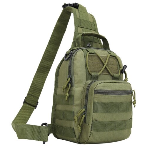 однолямочный тактический рюкзак avi outdoor seiland dust smoke Однолямочный тактический рюкзак олива