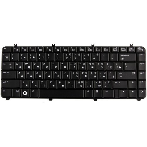 Клавиатура для HP Pavilion DV5-1000 DV5 Черная p/n: QT6A, AEQT6700040, AEQT6700120