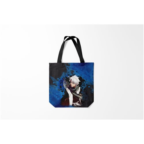 фото Сумка-шоппер / 40х40 см / аниме / тосиро хицугая. блич burnettie
