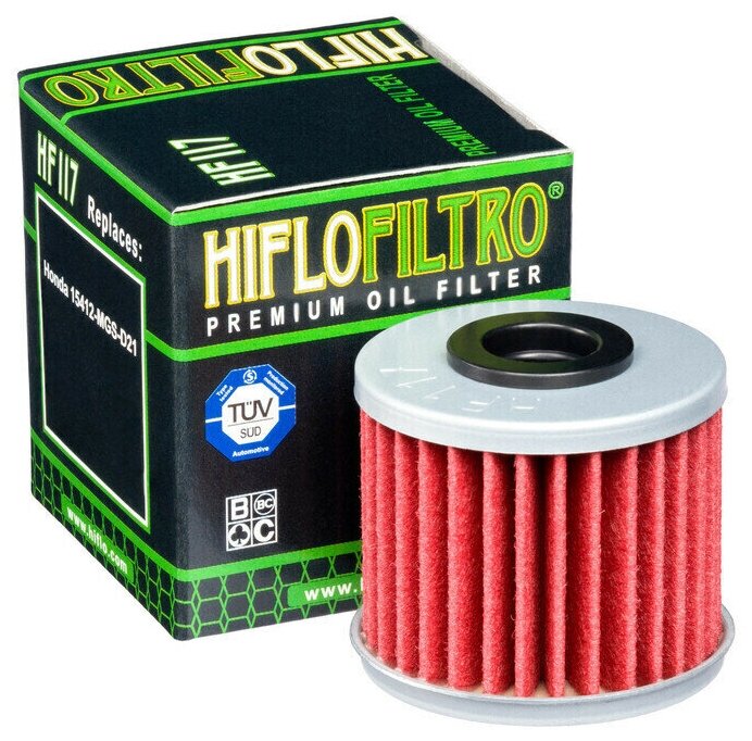 Фильтр масляный HIFLO HF117 трансмиссии HONDA