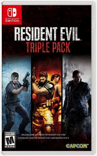 Изображение товара Resident Evil Triple Pack (Resident Evil 4, 5, 6) (Switch) английский язык
