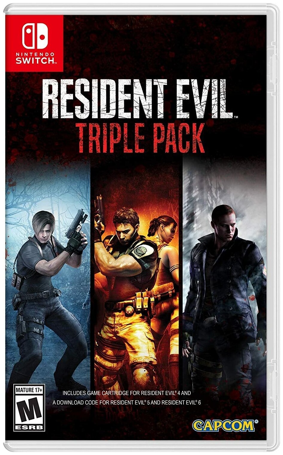 Resident Evil Triple Pack (Switch) английский язык
