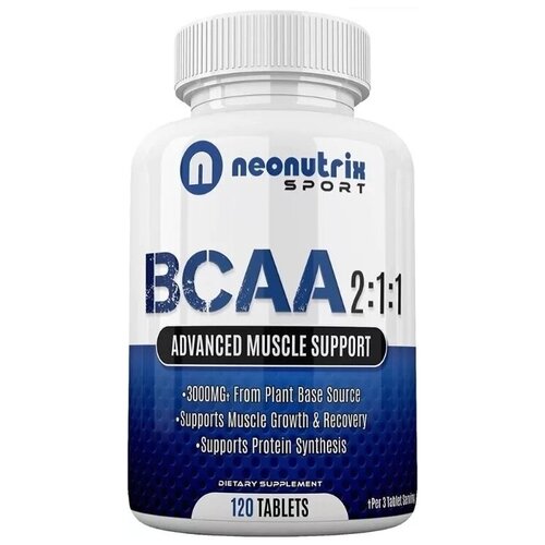 Neonutrix Sport BCAA 2:1:1 120 капсул