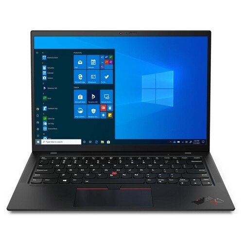 Ноутбук Lenovo ThinkPad X1 Carbon Gen 9 Intel Core i7 1165G7 2800MHz/14/1920x1200/16GB/512GB SSD/DVD нет/Intel Iris Xe Graphics/Wi-Fi/Bluetooth/Windows 10 Pro (20XXSD7100) Black ноутбук adata xpg xenia xe xeniaxe15ti7g11gxelx sgcru 15 6 i7 1165g7 16 gb 1024 ssd iris xe graphics no dvd win 10 home gray