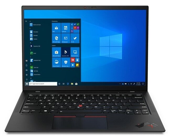 Ноутбук Lenovo ThinkPad X1 Carbon Gen 9 Intel Core i7 1165G7 2800MHz/14"/1920x1200/16GB/512GB SSD/DVD нет/Intel Iris Xe Graphics/Wi-Fi/Bluetooth/Windows 10 Pro (20XXSD7100) Black