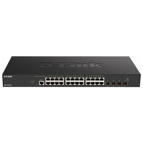 коммутатор d link dgs 1210 52mpp e2a proj l2 smart switch with 48 10 100 1000base t ports and 4 1000base x sfp ports 48 poe ports 802 3af 802 3at 30 w poe budget 740 w 16k mac address 802 3x flow control dgs 1210 52mpp e2a Коммутатор D-Link DXS-1210-28T/A1A 24x10G настраиваемый