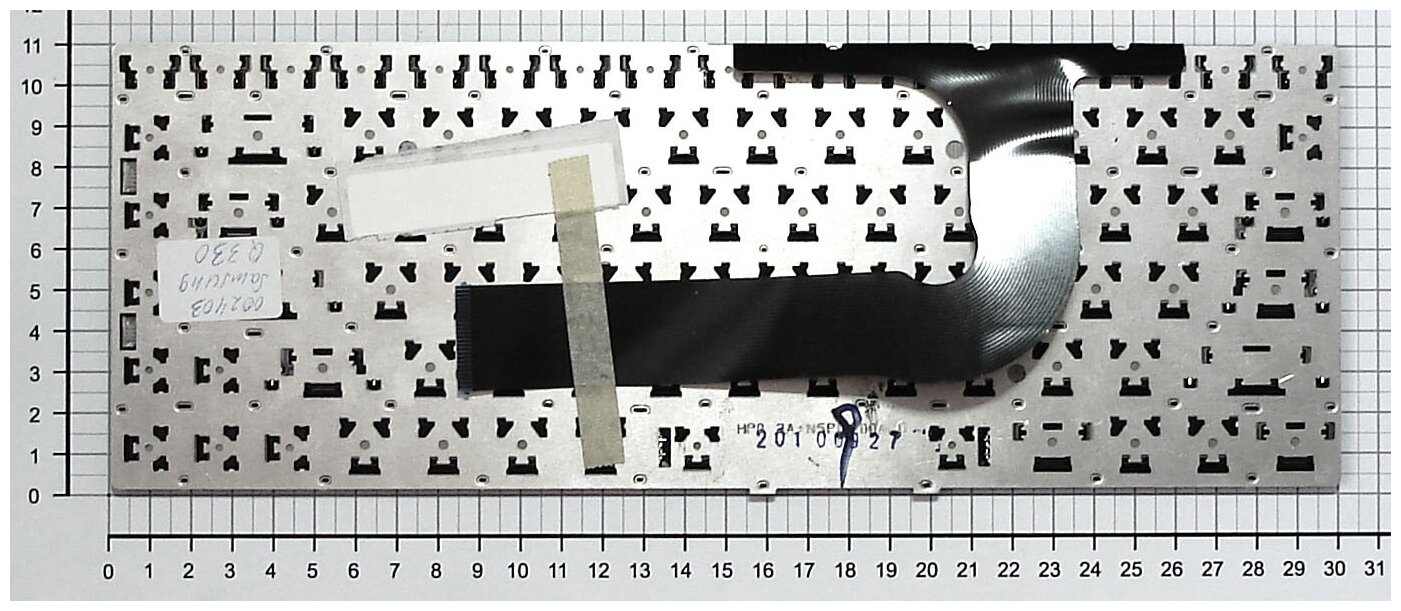 Клавиатура для ноутбука Samsumg QX411 черная