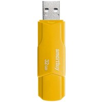 Память USB 32Gb Smart Buy Clue желтый 2.0 (SB32GBCLU-Y)