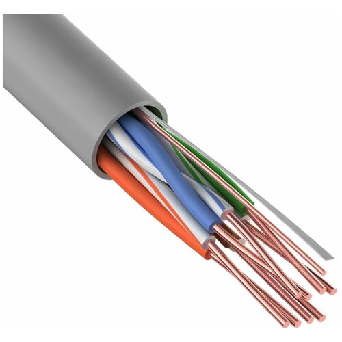 UTP 4PR 24AWG CAT5e 305м внутренний OptimLAN