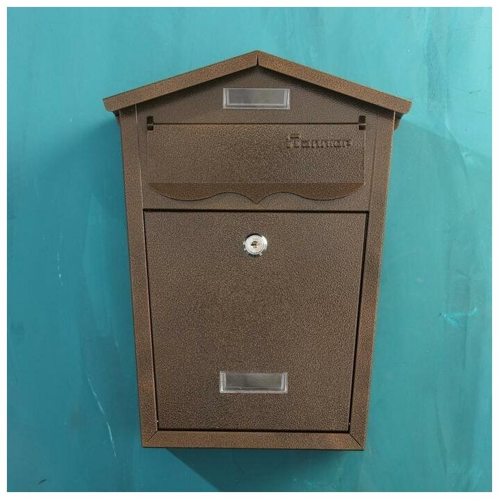 Ящик почтовый №11, антик медный - фотография № 2