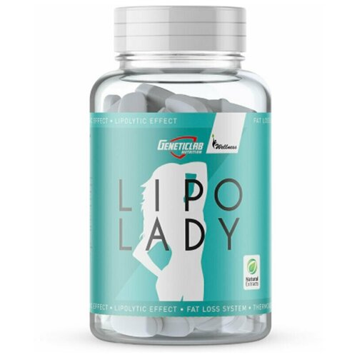 Жиросжигатель Geneticlab Nutrition Lipo Lady 120 капсул жиросжигатель syntech nutrition synedrine 120 капс