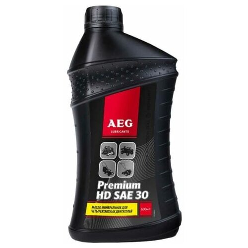 Масло 4-х тактное AEG Lubricants Premium HD SAE 30 API Sj/cf 0,6л 33290 .