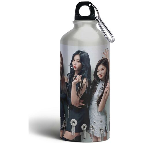 фото Бутылка спортивная,туристическая фляга, 500мл с карабином everglow - 5 brutbottle