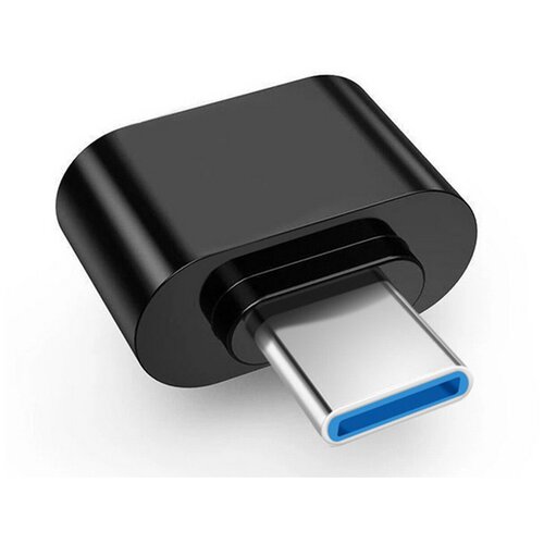 Адаптер-переходник USB 3.0/USB type C, OTG, черный