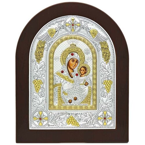 Вифлеемская икона Пресвятой Богородицы в серебряном окладе. скоропослушница икона богородицы в серебряном окладе