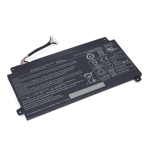 Аккумуляторная батарея для ноутбука Toshiba E45W (PA5208U) 10.8V 45Wh черная аккумуляторная батарея аккумулятор pa5208u 1brs для ноутбука toshiba satellite e45w chromebook cb35 10 8v 45wh черная