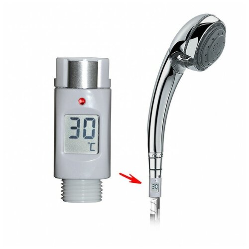 Водонепроницаемый цифровой термометр для душа RST 03100 товары для дачи и сада rst электронный термометр для душа